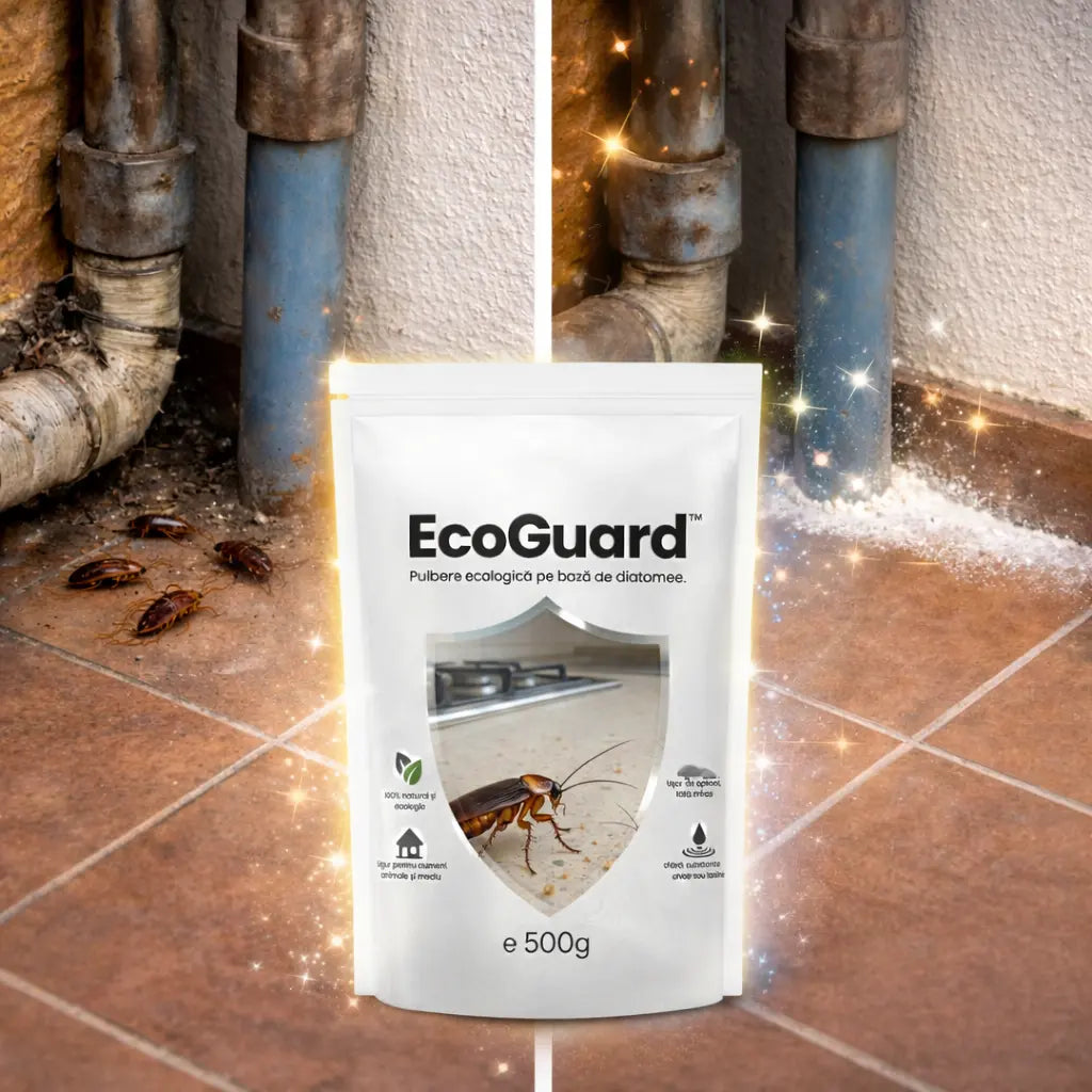 Pudră Naturală Gândaci 500g EcoGuard™